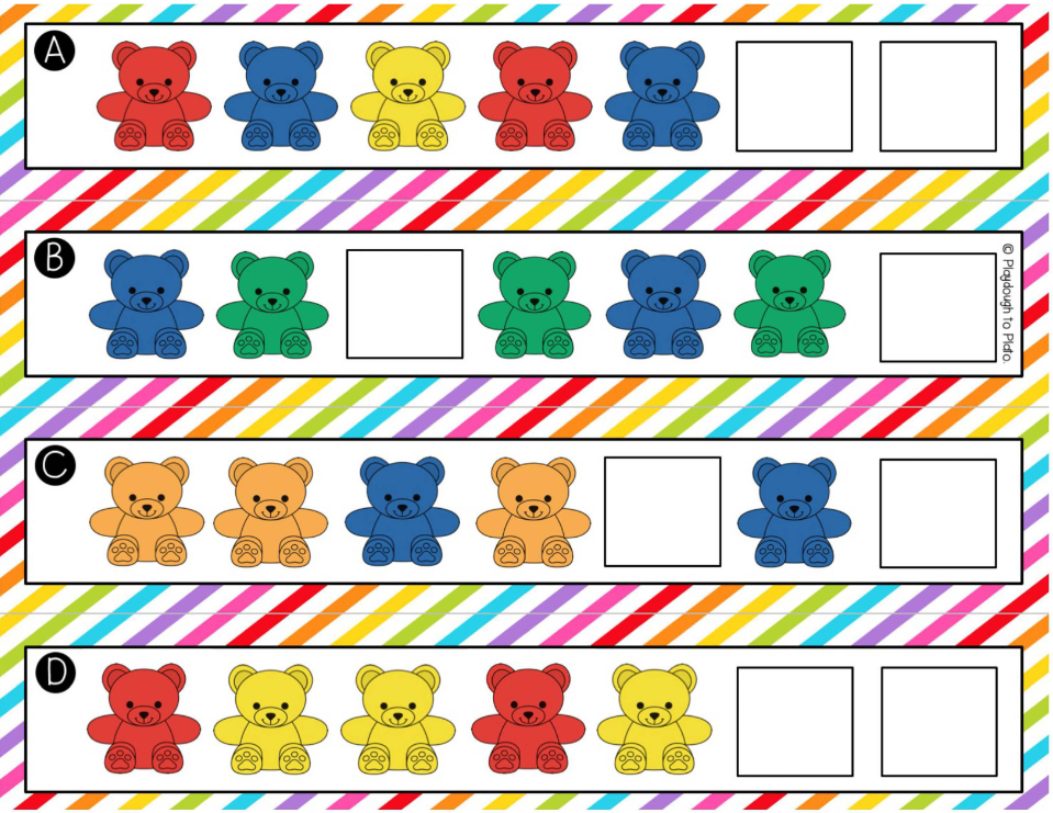 涂色+排序找规律，培养孩子综合逻辑思维推理能力插图